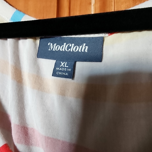 Modcloth Rainbow Striped Tank - Picture 4 of 7